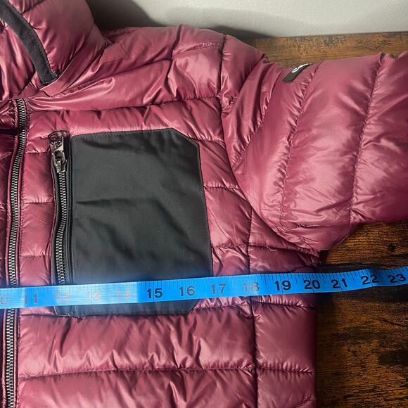 Calvin Klein Puffer Jacket Women's Small Premium Down Packable Lightweight Hood - Picture 9 of 12